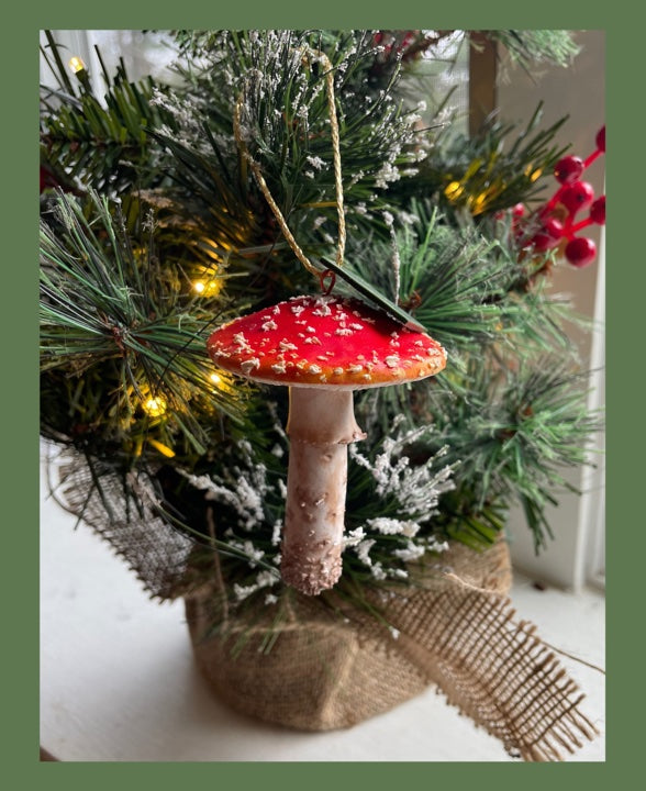 Amanita Muscaria Ornament