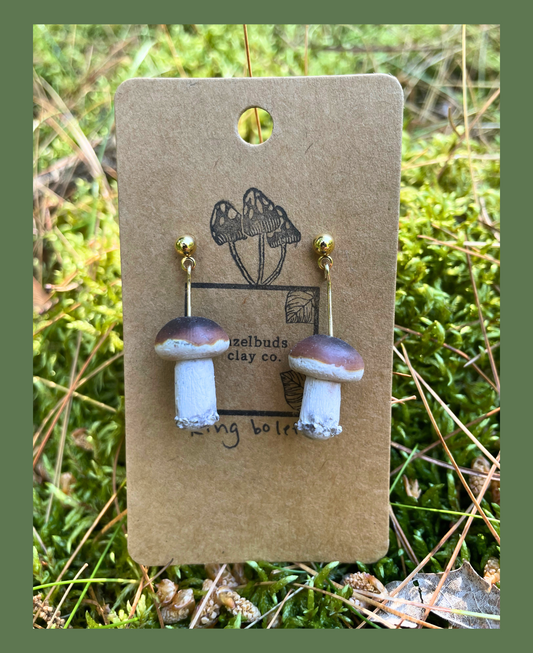 King Bolete Earrings