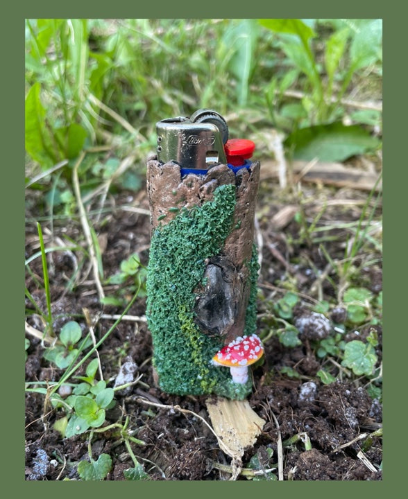 Amanita Lighter Case